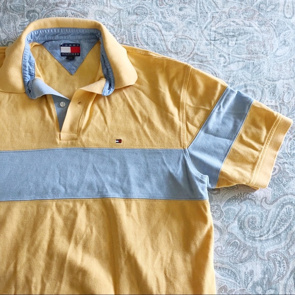 💸 SOLD :: Tommy Hilfiger Men’s Polo Shirt L - Picture 3 of 7